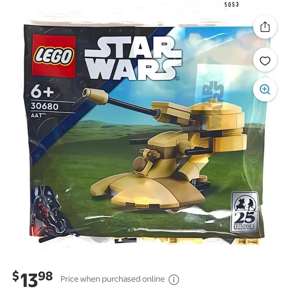 LEGO Star Wars 30680 AAT, 75 pieces, new!